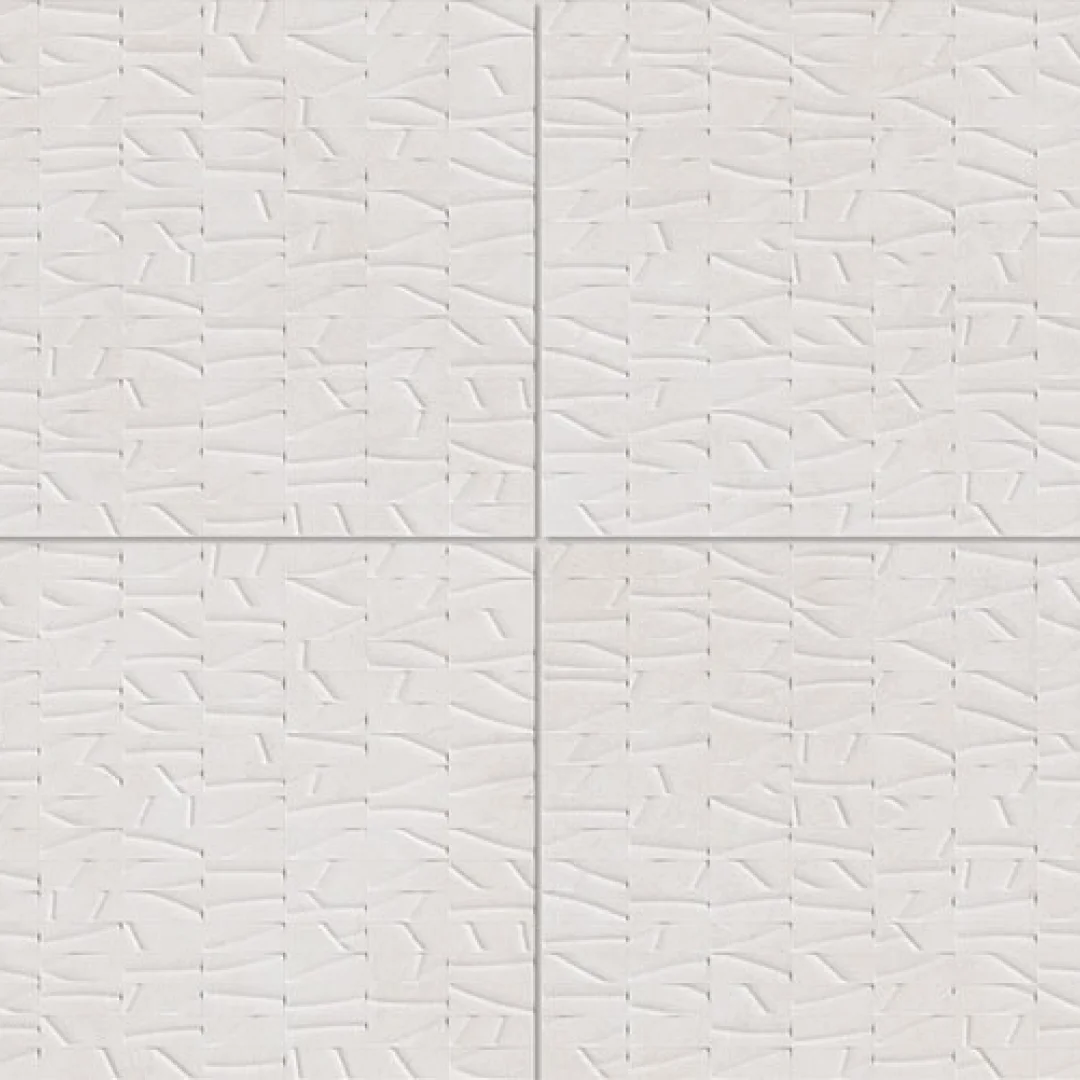 Le Resine Relievo Bianco Rivestimento 60x120 - Interno