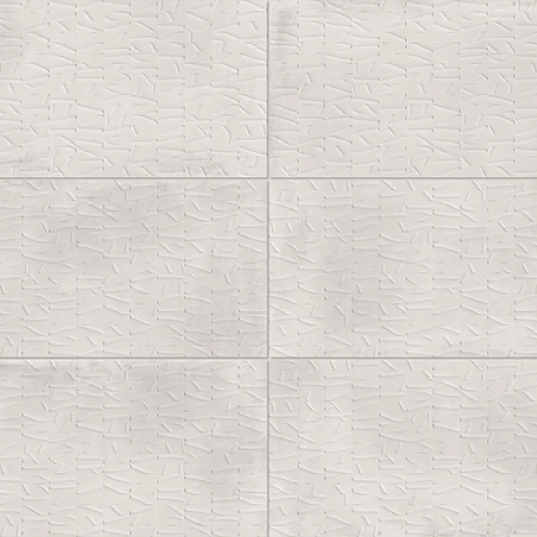 Caementum Relievo Albus Rivestimento 60x120 - Interno
