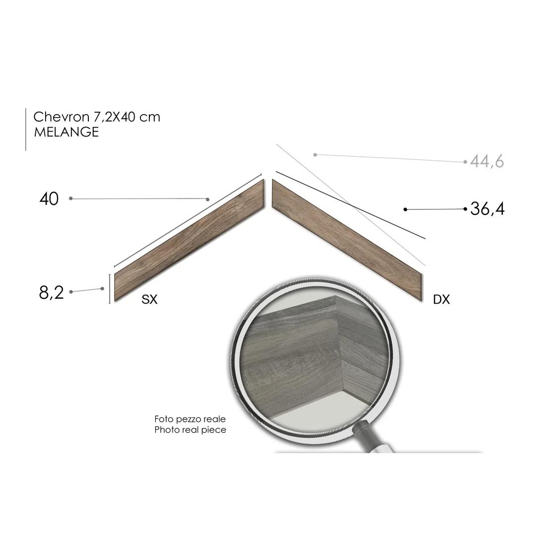 North Wind Chevron Melange Sx 7.2x40 - Interno