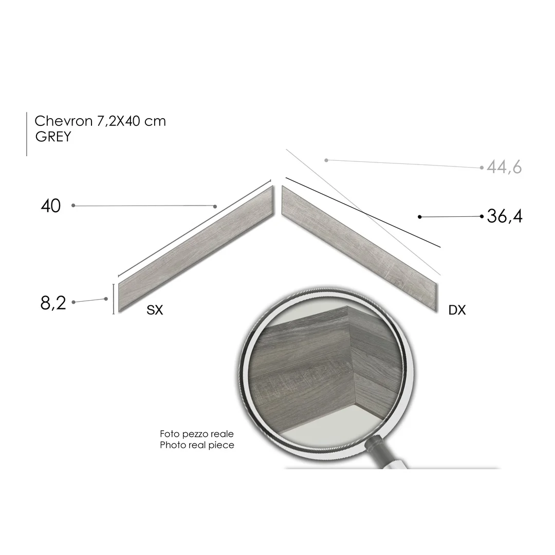 North Wind Chevron Grey Dx 7.2x40 - Interno