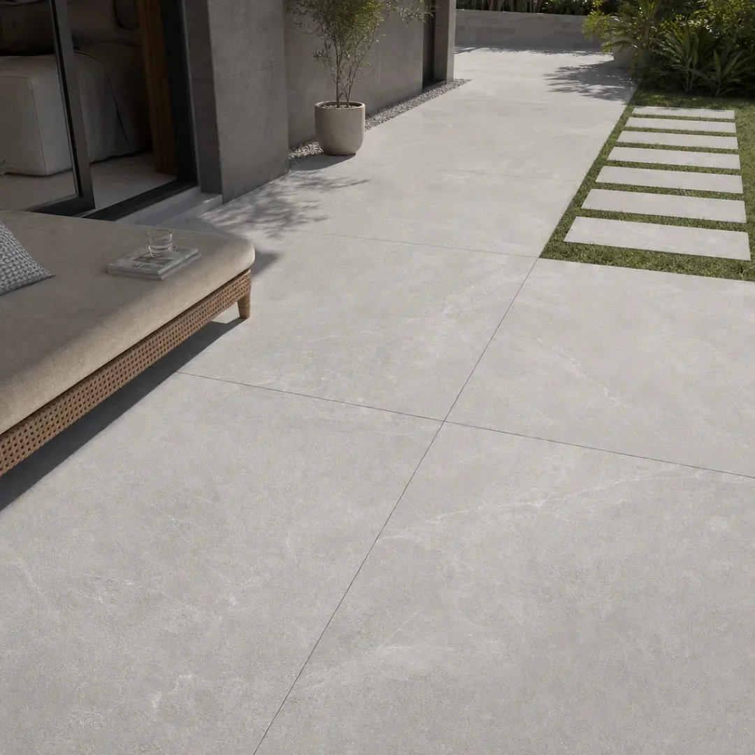 Cortina Stone 20mm Cenere 120x120 - Esterno